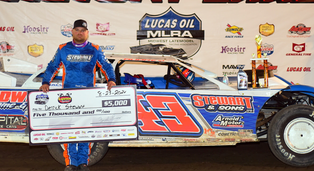 Visit First MLRA Victory For Derrick Stewart page