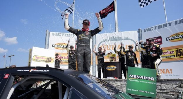 Visit William Sawalich Cruises To Milwaukee Mile Victory page