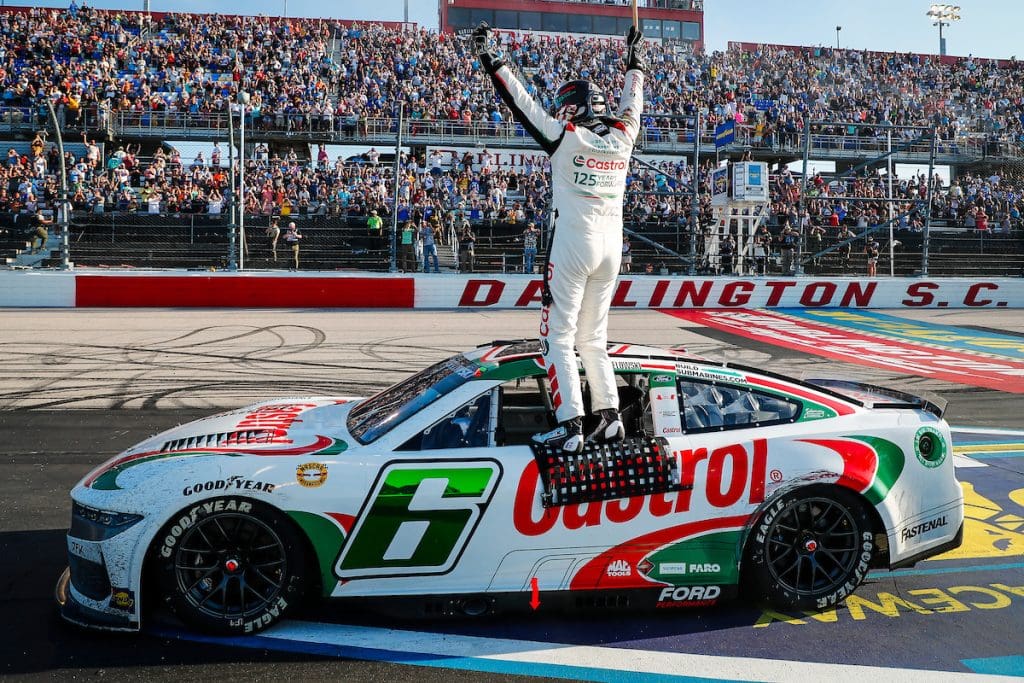 May 12, 2024: NASCAR races at the Darlington Raceway in Darlington, South Carolina. (HHP/Chris Owens)