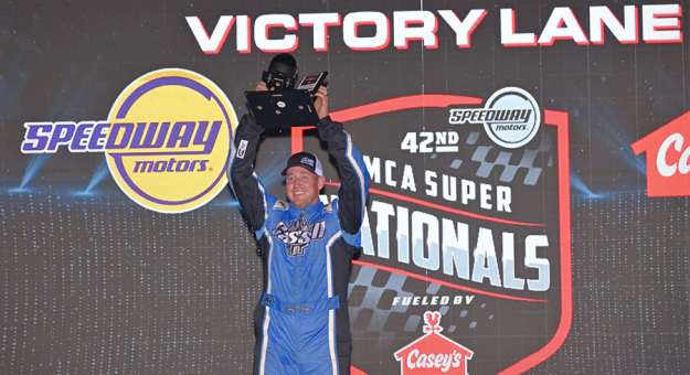 Visit Long Runs At Front Lead Olson, Franzen To Victory In SportMod Qualifiers page