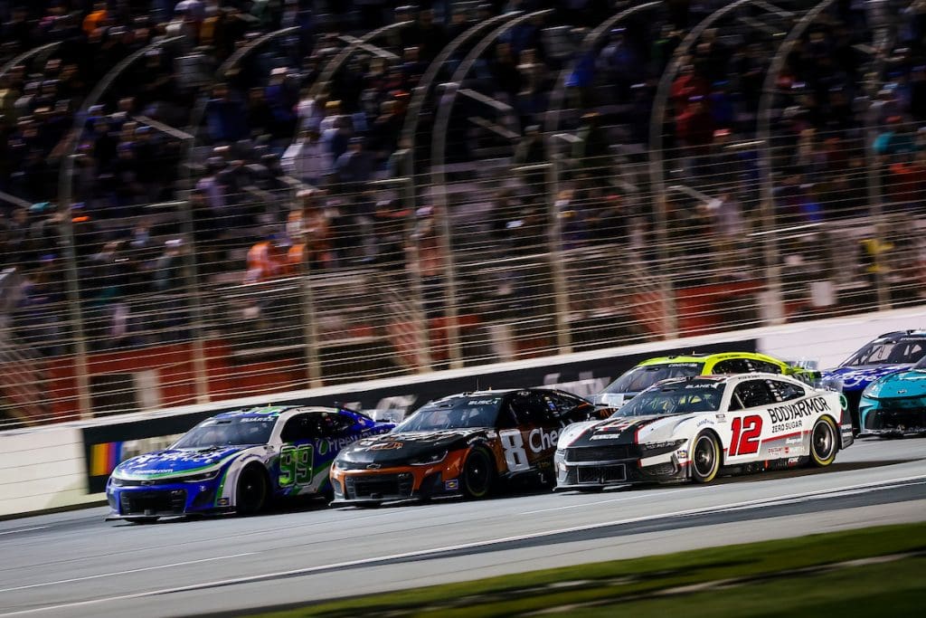 February 25, 2024: NASCAR races at the Atlanta Motor Speedway in Hampton, Georgia. (HHP/Chris Owens)