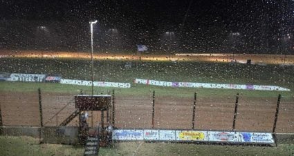 Rain Stops Arkansas USAC Tilt