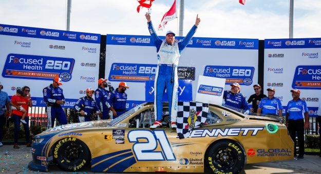 September 07, 2024: NASCAR races at the Atlanta Motor Speedway in Hampton, Georiga. (HHP/Harold Hinson)