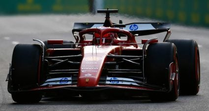 Leclerc & Ferrari Pace Azerbaijan F-1 Practice