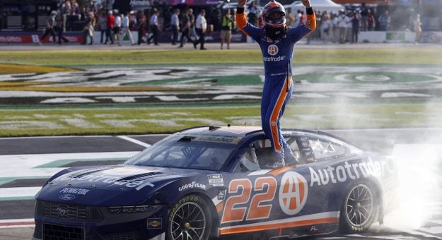 September 08, 2024: NASCAR races at the Atlanta Motor Speedway in Hampton, GA. (HHP/Andrew Coppley)