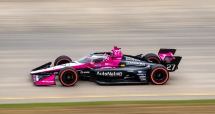 Kyle Kirkwood Scores First IndyCar Oval Pole