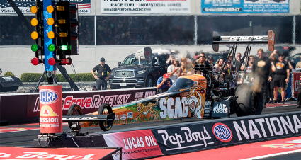 Top Fuel Points Leader Justin Ashley Eyes First Charlotte Win