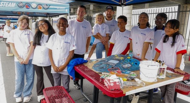 Visit Allmendinger, Hemric & Students Paint ROVAL ‘Turtles’ page