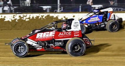 Leary Rules As Sprints Debut At IMS Dirt Track