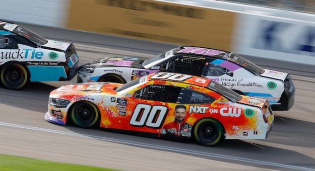 September 28, 2024: during the Kansas Lottery 300 at Kansas Speedway in Kansas City, MO. (HHP/Tom Copeland)