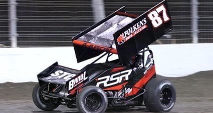 Reutzel Rips To Texas Sprint Car Score