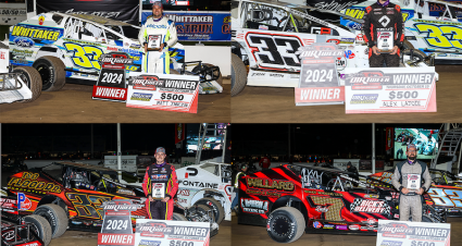 Four Heat Winners In DIRTcar Sportsman Action