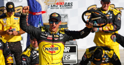 Logano Advances To Championship 4 With Las Vegas Triumph