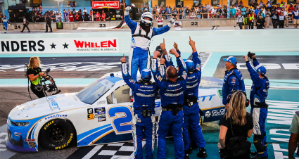 Hill Earns Spot In Championship 4 With Homestead Victory