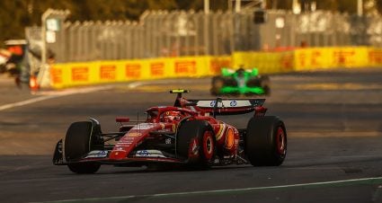 Sainz Goes Quick In Mexico F-1 Drills