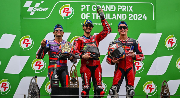 Visit Bagnaia Strikes Again With Thailand GP Triumph page