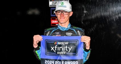 Retzlaff Surprises Playoff Contenders With Xfinity Pole