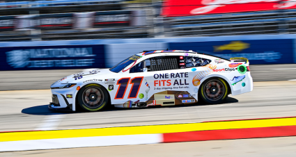 Practice Crash Pins Hamlin Deep In Martinsville Field