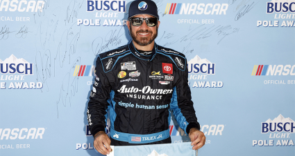 Truex Scores Cup Series Pole At Martinsville