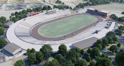 Prep Work Begins At Bowman Gray Stadium