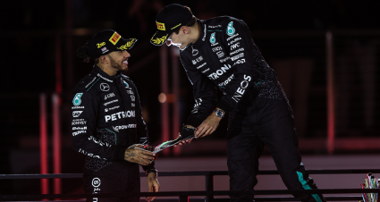 Mercedes Lands Double Podium In Las Vegas, Verstappen Secures Title