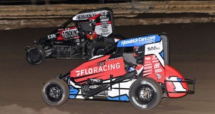 Larson Romps In Merced Midget Nightcap