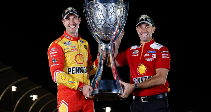 Logano Rises When It Matters For Third Cup Series Title